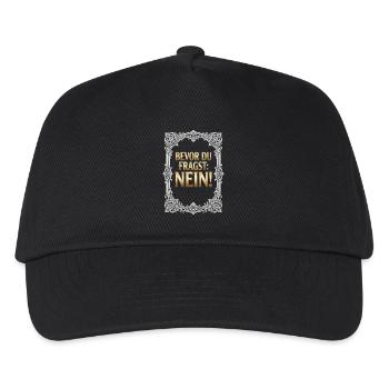 Nein einfach Nein. - Kinder Basecap - Schwarz - Vorne