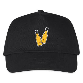 2 bouteilles de pain grillé (Lemonade Soft Drink / NEG 2C) - Casquette de baseball Enfant - noir - Devant