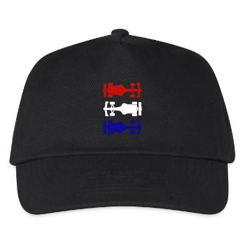 Formula Netherlands Formel Racing Niederlande - Kinder Basecap - Schwarz - Vorne