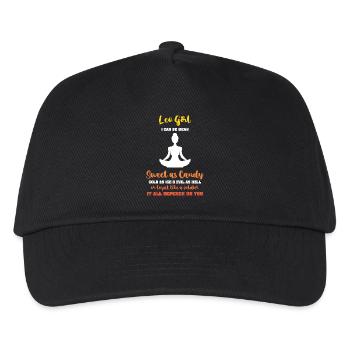 Zodiac sign Leo - Kids’ Baseball Cap - black - Front