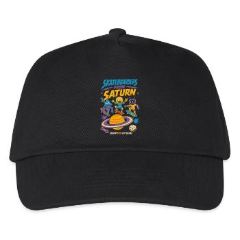 Skateboarders from Saturn - Kids’ Baseball Cap - black - Front