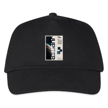 Jupiter-Glyphen-Nacht-Edition - Kinder Basecap - Schwarz - Vorne