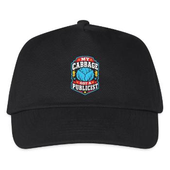 My Cabbage Core Publicist - Kinder Basecap - Schwarz - Vorne