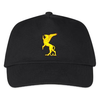 Vogel Greif - Kinder Basecap - Schwarz - Vorne