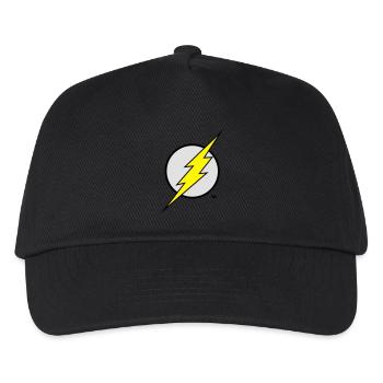 Justice League Flash Logo - Kinder Basecap - Schwarz - Vorne