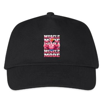 Flamingo Muscles Fitness Bodybuilding Muscle Fashion - Kids’ Baseball Cap - black - Front