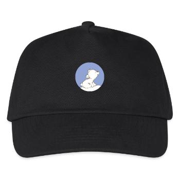 Baby Polar Bear - Kinder Basecap - Schwarz - Vorne