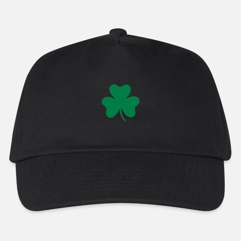 Shamrock - Kinder Basecap - Schwarz