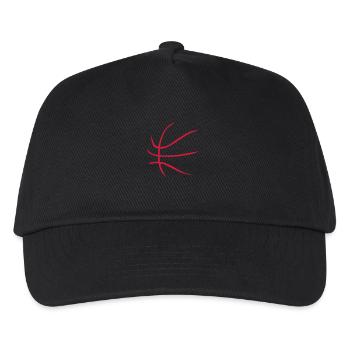 basketball basket - Kids’ Baseball Cap - black - Front