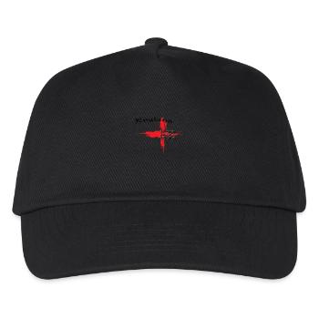 England - Kids’ Baseball Cap - black - Front