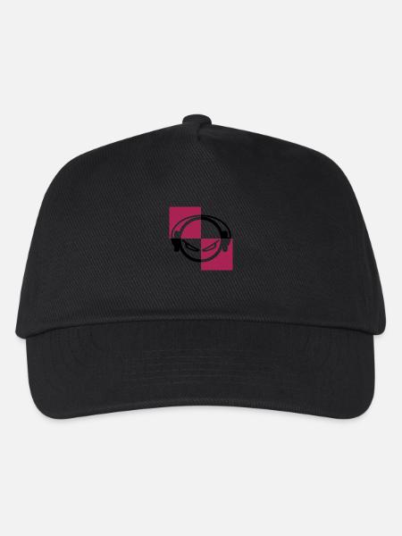 dj - Kids’ Baseball Cap - black