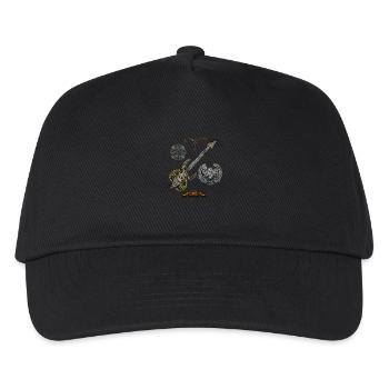 Celtic Warrior Guitare spr - Casquette de baseball Enfant - noir - Devant