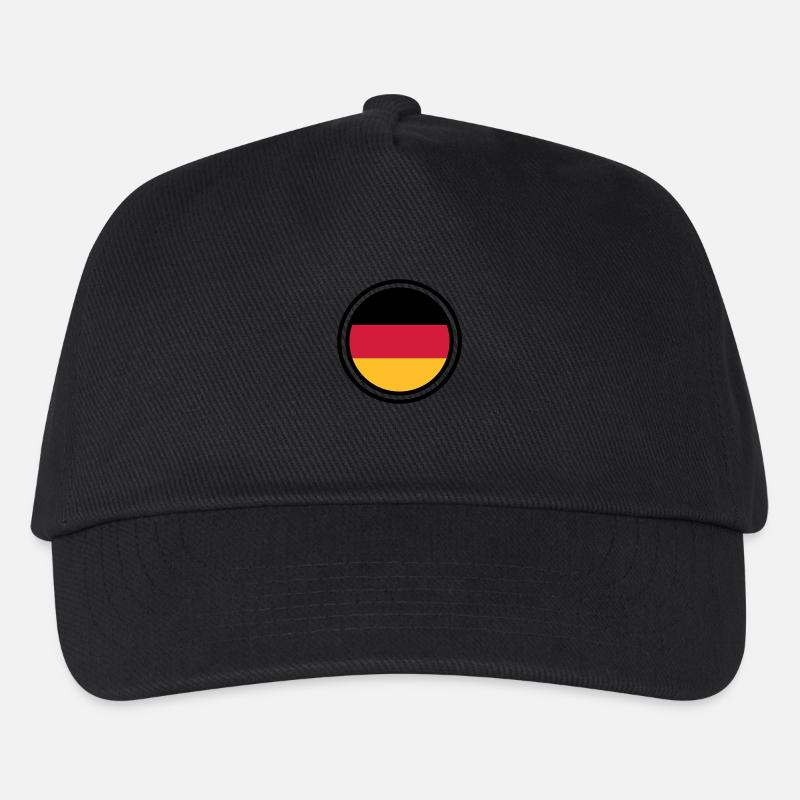Deutschland - Kinder Basecap - Schwarz