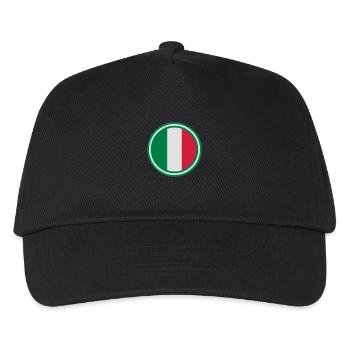 italy italia - Kinder Basecap - Schwarz - Vorne