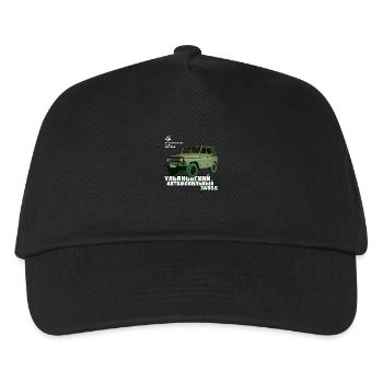 UAZ Jeep - Kinder Basecap - Schwarz - Vorne