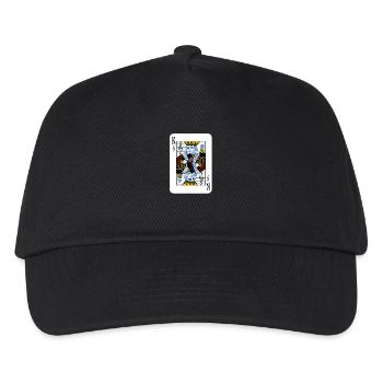 KING OF MUSIC pullover - Kinder Basecap - Schwarz - Vorne
