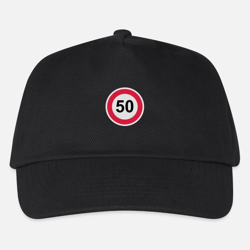 50 Jahre - Kinder Basecap - Schwarz
