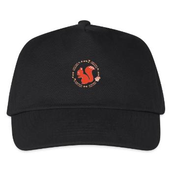 ecureuil - Casquette de baseball Enfant - noir - Devant
