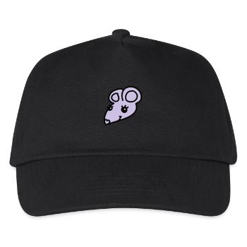 Souris mignonne - Casquette de baseball Enfant - noir - Devant