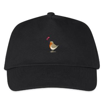 Peace bird - Casquette de baseball Enfant - noir - Devant