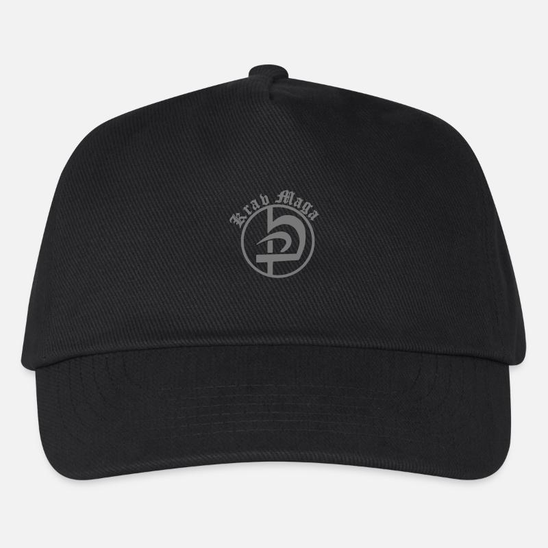 Krav Maga Logo - Kinder Basecap - Schwarz