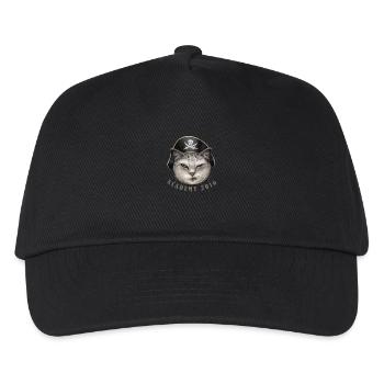 DIE PIRATEN-KATZEN-AKADEMIE - Kinder Basecap - Schwarz - Vorne