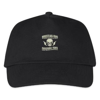 Wrestling-Fans - Kinder Basecap - Schwarz - Vorne