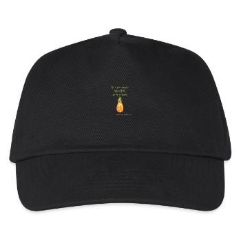 Be a pineapple - Kids’ Baseball Cap - black - Front