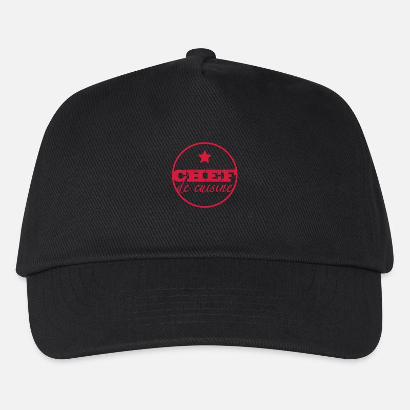 Chef De Cuisine - Kinder Basecap - Schwarz
