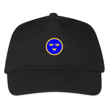 ENG Gold-Abzeichen - Kinder Basecap - Schwarz - Vorne