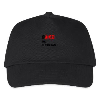 Cake_me_if_you_can3 - Kids’ Baseball Cap - black - Front
