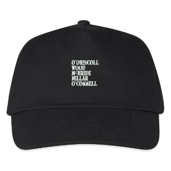 Irish Rugby - Kids’ Baseball Cap - black - Front