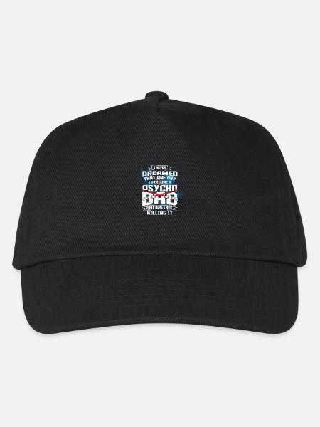 PSYCHO DARTH DAD X2X - Kinder Basecap - Schwarz