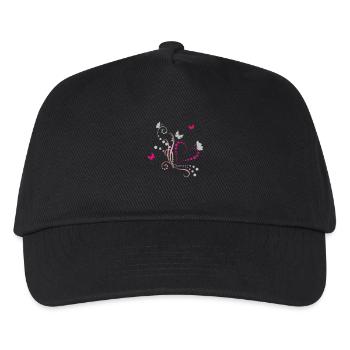 Butterflys - Kids’ Baseball Cap - black - Front