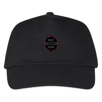 Best Wife ever - Kinder Basecap - Schwarz - Vorne