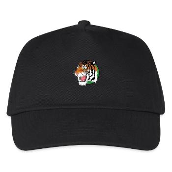 Lion Tiger Leopard predator - Kids’ Baseball Cap - black - Front