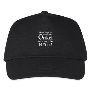 Mein Heisser Onkel - Kinder Basecap - Schwarz - Vorne