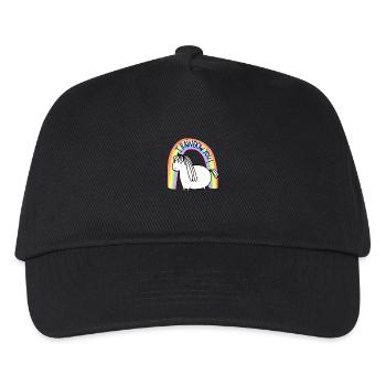 RAINBOW AMOUR! - Casquette de baseball Enfant - noir - Devant