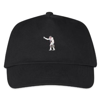 Zombie Collection: Anzug Zombie - Kinder Basecap - Schwarz - Vorne
