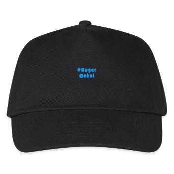 super uncle - Kids’ Baseball Cap - black - Front