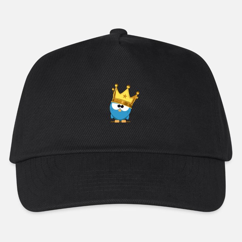 King Birdie - Kinder Basecap - Schwarz