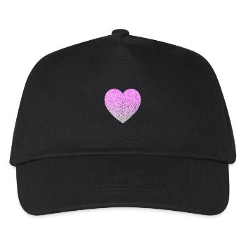 glitter - Kids’ Baseball Cap - black - Front