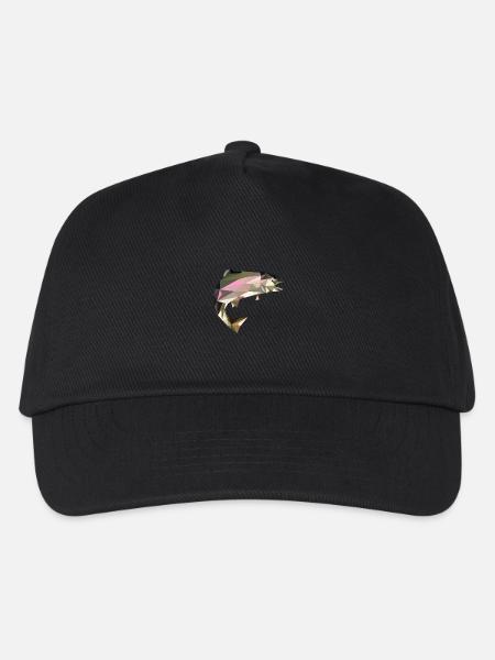 trout Vcr Fva - Kids’ Baseball Cap - black