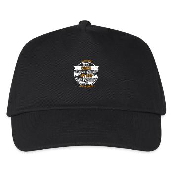 Trainer from passion - Kids’ Baseball Cap - black - Front