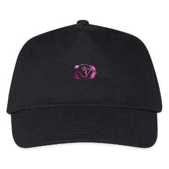 CHAKRA | NEON - Kids’ Baseball Cap - black - Front