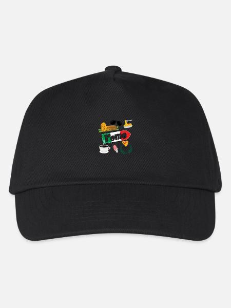 Ich liebe Rom - Kinder Basecap - Schwarz