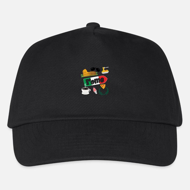 Ich liebe Rom - Kinder Basecap - Schwarz