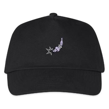 Spark plug with color changing function - Kids’ Baseball Cap - black - Front