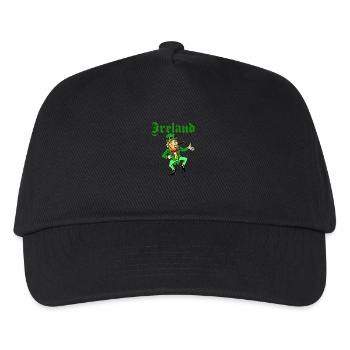 Irlande St Patrick Leprechaun - Casquette de baseball Enfant - noir - Devant