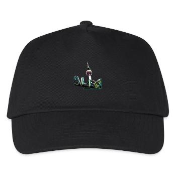 Alex Cyan - Kids’ Baseball Cap - black - Front